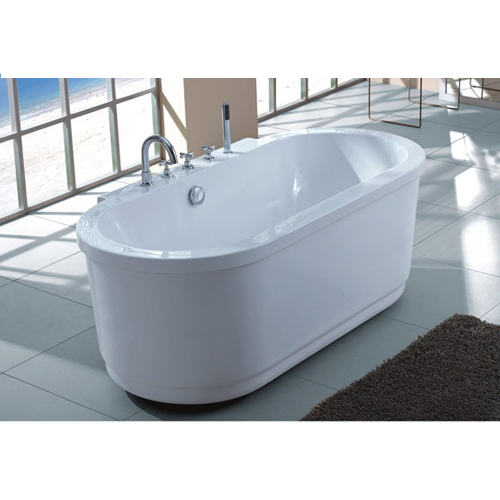 椭圆形水五件冲浪简易浴缸独立式WLS-855