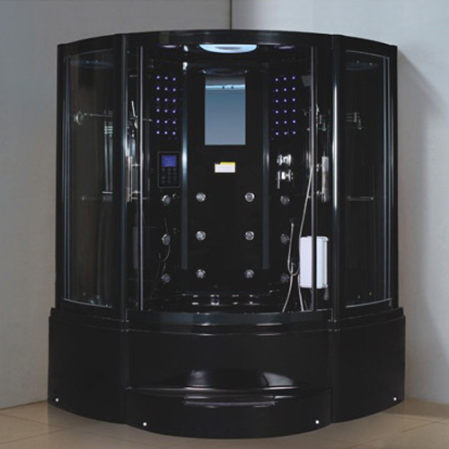 电脑蒸汽房 多功能蒸汽房配中缸蒸汽房WLS-932黑色