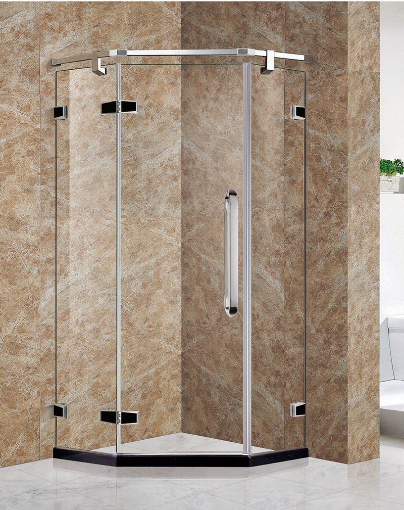 钻石简易淋浴房 平开门工程淋浴房EC-9308