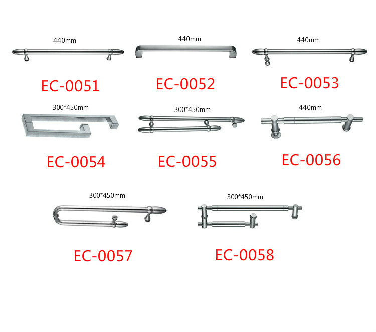 大L淋浴房拉手玻璃移门7字形拉手浴房拉手吊滑门拉